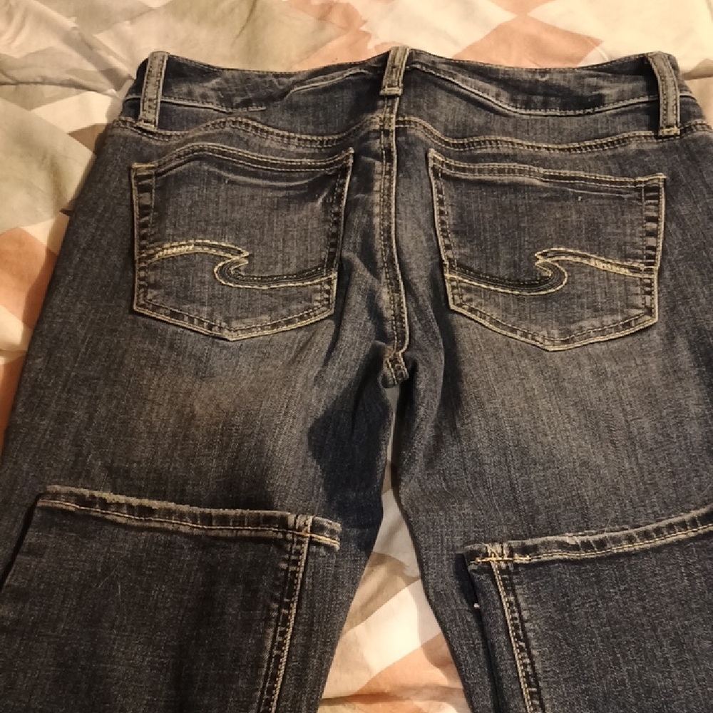 Silver Jeans Dark Blue Boot Cut Denim